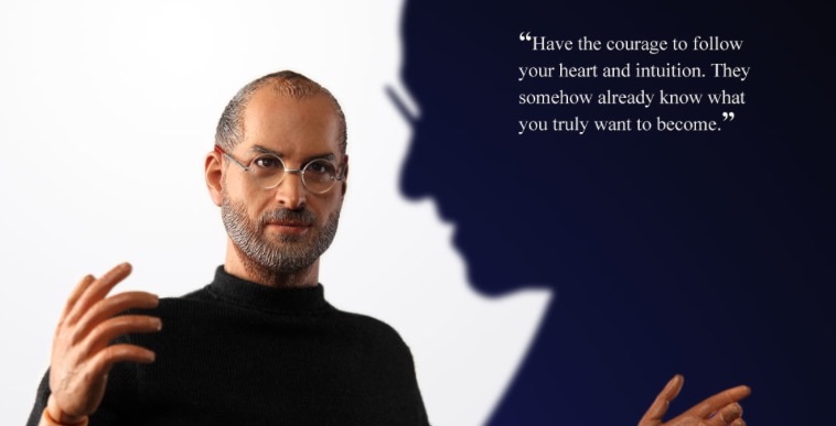 Imageresult for steve jobs Have the courage to follow
