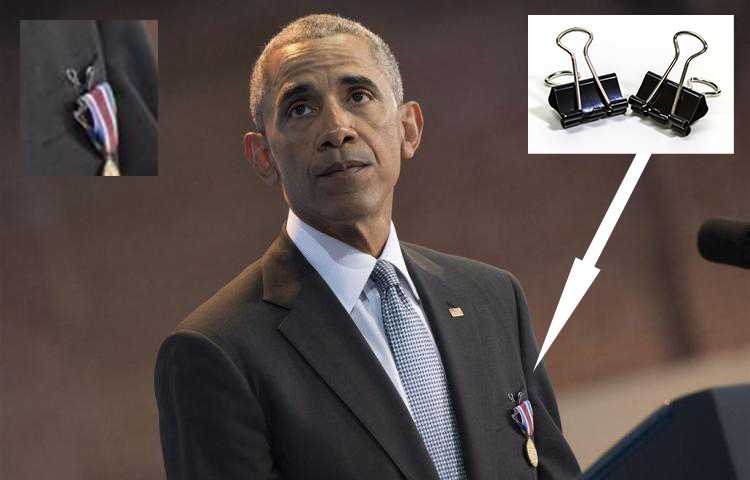 Пентагон наградил Обаму медалью "За выдающуюся службу" (Фото) .